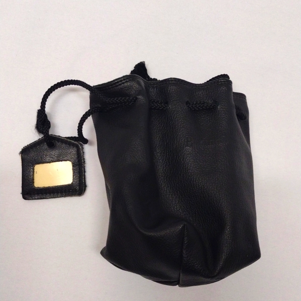 Bushnell Black Pull String Pouch Bag